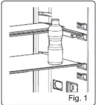 Orima ORA1854X NF - Estante de Cristal Ajustable (En algunos modelos) - 1