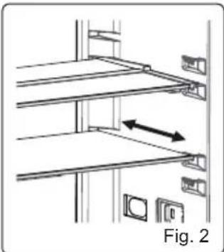Orima ORA1854X NF - Adjustable Glass Shelf (In some models) - 2