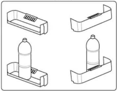 Orima ORA1854X NF - The Bottle Holder (In some models) - 2