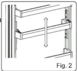 Orima ORA341 W - Adjustable Door Shelf (In some models) - 2