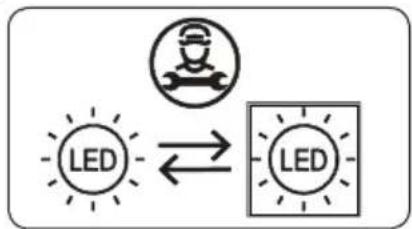 Orima ORA301X - Cambio de las luces LED - 2