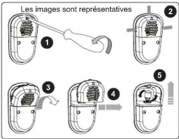 Orima ORA1854W NF - Remplacement de l'ampoule - 2