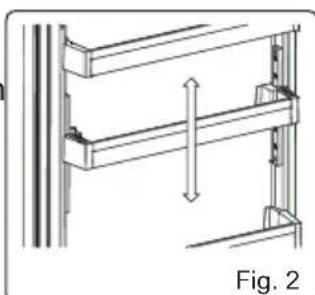 Orima ORA1854W NF - Adjustable Door Shelf (In some models) - 2