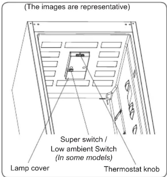 Orima ORA1854W NF - Thermostat Setting - 1