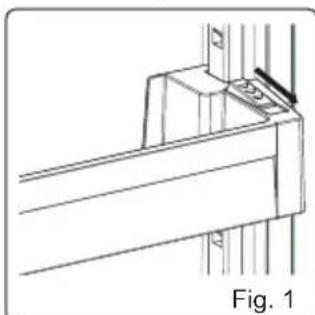 Orima ORA1854W NF - Adjustable Door Shelf (In some models) - 1