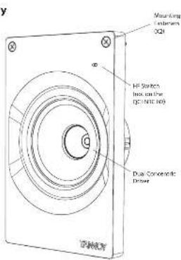 TANNOY PCI 5DC IW - Product Feature Identification - 4