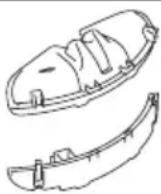 MAKITA UR002G - Korrekte Kombination von Schneidwerkzeug und Schutzhaube - 4