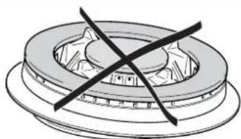 DELONGHI YAL 59 ASDV - CORRECT POSITION OF TRIPLE RING BURNER - 3