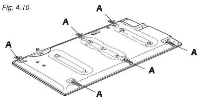 DELONGHI YAL 59 ASDV - MONTAGEM DAS ASINHAS DE FIXAZAO (fig. 4.11) - 1