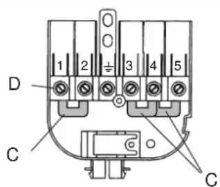 DELONGHI YAL 59 ASDV - SECCION DE CABLES DE ALIMENTACION "H05V2V2-F" - 2