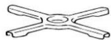 DELONGHI YAL 59 ASDV - AUXILIARY GRATE FOR SMALL PANS (optional) (fig. 2.5). - 1