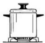 DELONGHI YAL 59 ASDV - ROOSTERTJE VOOR KLEINE PANNEN (optioneel) (afb. 2.5). - 2