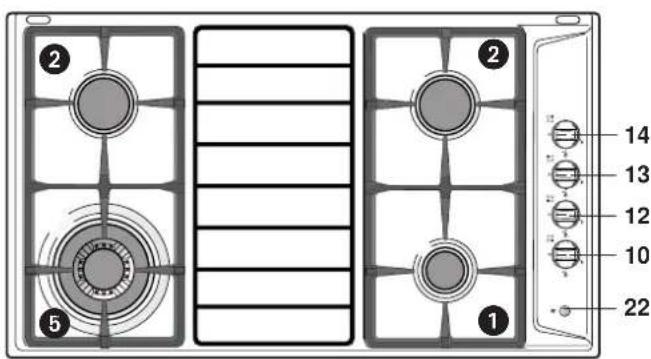 DELONGHI YAL 59 ASDV - AVVERTENZA: - 4