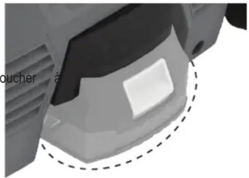 Toolcraft KLK118 - Insérer/retirer la batterie (non incluse) - 1