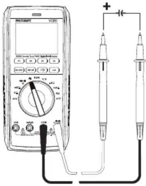 VOLTCRAFT VC851 - Kapazitätsmessung - 2