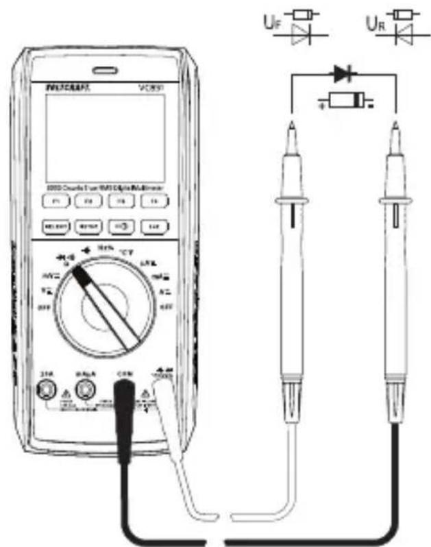 VOLTCRAFT VC851 - Diodentest - 2