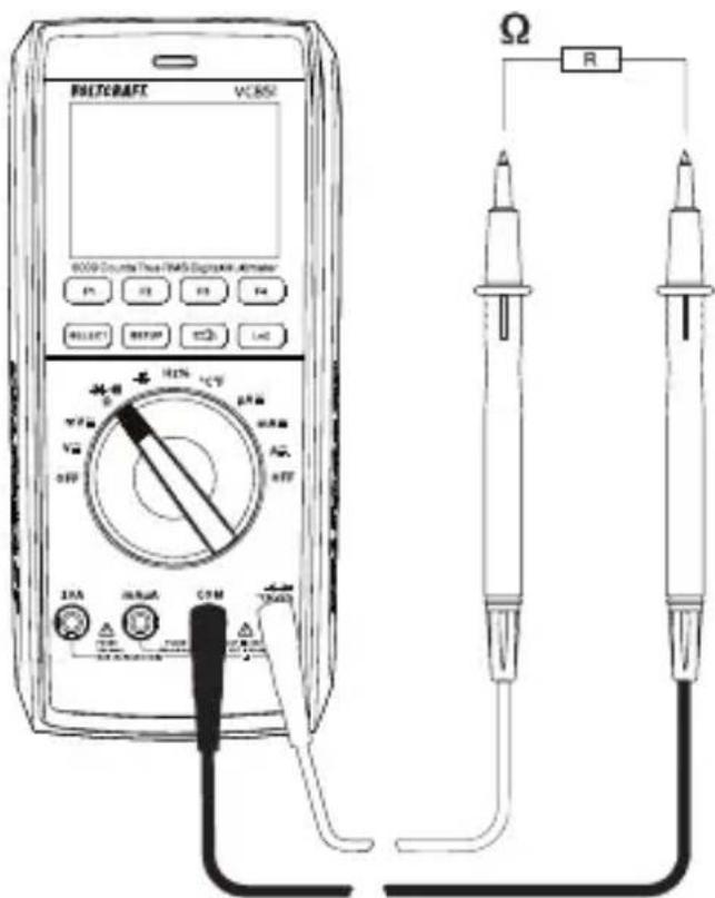 VOLTCRAFT VC851 - Meten van waterdstand - 2