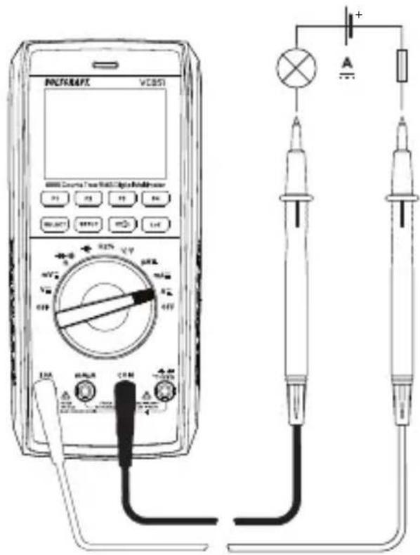 VOLTCRAFT VC851 - Strommessung - 2