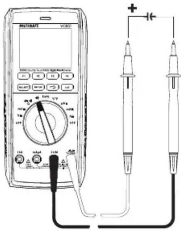 VOLTCRAFT VC851 - Mesure de la capacité - 2