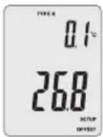 VOLTCRAFT UM51 200 - Temperatuur-offset instellen - 1