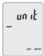 VOLTCRAFT UM51 200 - Einheit der Beleuchtungsstärke einstellen - 1