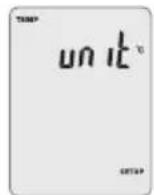 VOLTCRAFT UM51 200 - Temperatuurenheid instellen - 1