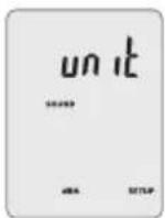 VOLTCRAFT UM51 200 - Setting the sound level unit - 1