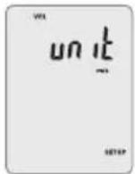 VOLTCRAFT UM51 200 - Setting the wind speed unit - 1