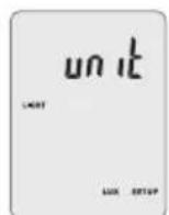 VOLTCRAFT UM51 200 - Eenheid van de verlichtingssterkte instellen - 1