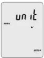 VOLTCRAFT UM51 200 - Oppervlakte-eenheid instellen - 1