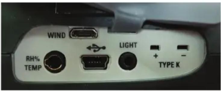 VOLTCRAFT UM51 200 - c) Connecting the sensors - 1