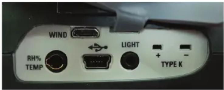 VOLTCRAFT UM51 200 - C) connexion des capteurs - 1