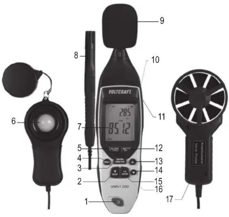 VOLTCRAFT UM51 200 - d) Batterien/Akkus - 1