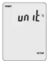 VOLTCRAFT UM51 200 - Setting the temperature unit - 1