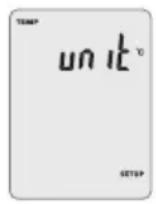 VOLTCRAFT UM51 200 - Réglage de l'unité de température - 1