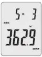 VOLTCRAFT UM51 200 - Setting the size of the measured area (pre-selection) - 1