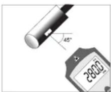 VOLTCRAFT DT10L - Mesure de tours-par-minute (mode RPM) - 1