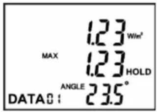 VOLTCRAFT SLX300 - Figé/défiger l'affichage de la valeur de mesure - 1