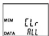 VOLTCRAFT SLX300 - Supprimer les données enregistrées - 2