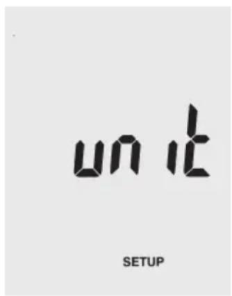 VOLTCRAFT VPT100 - Sélection de l'unité de mesure pour le canal de flux - 1