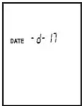 VOLTCRAFT SL451 - Setting the date (month) - 2