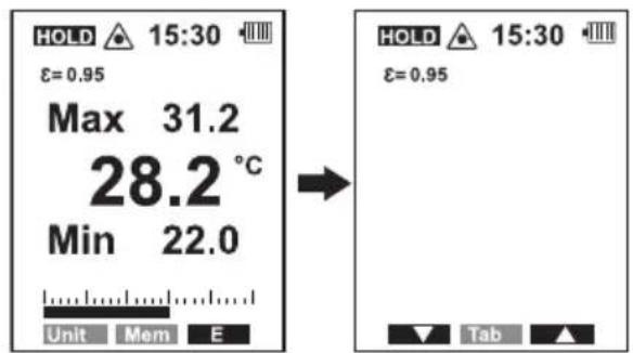 VOLTCRAFT IR 120150D - Emissionsgrad einstellen - 1