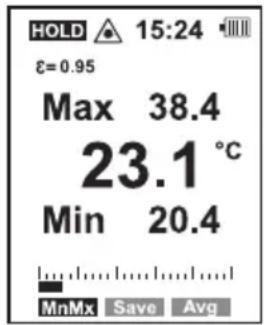 VOLTCRAFT IR 120150D - Min-, Max-, Durchnitts- und Differenzmessfunktion - 2