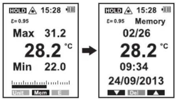 VOLTCRAFT IR 120150D - Gegevens uitlezen - 1