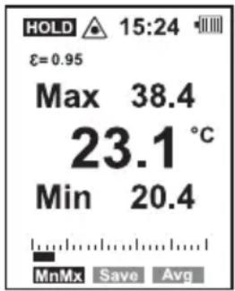 VOLTCRAFT IR 120150D - Minimum, maximum, average and differential measurement function - 2