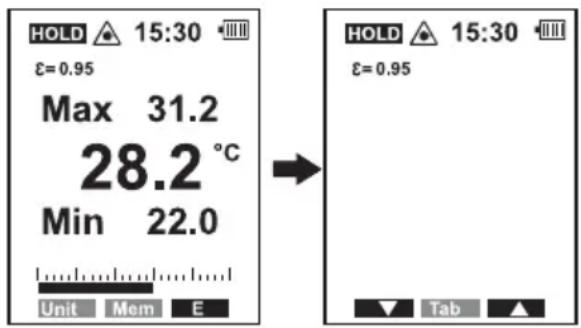 VOLTCRAFT IR 120150D - Réglage du niveau des émissions - 1