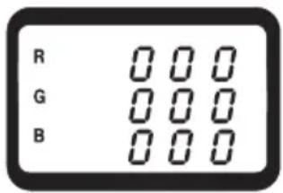 VOLTCRAFT RGB2000 - Proceed as follows for RGB measurement: - 1