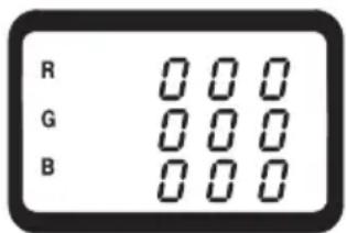 VOLTCRAFT RGB2000 - Proceed as follows for HSL measurement: - 1
