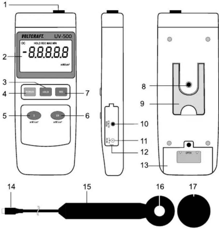 VOLTCRAFT UV500 - Product overview - 1