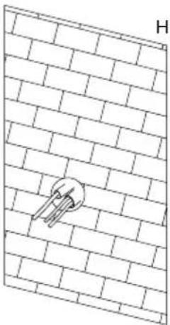 GEV Sophia 88665 - Mounting the outdoor unit - 1